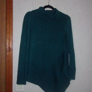 Verve AMI - New with Tags - Blue Green Cowl Neck Sweater Size XL